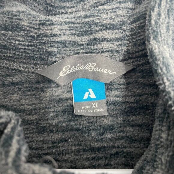 Eddie Bauer First Ascent 1/4 Zip Men XL Gray Outdoor Hiking Pullover - Picture 4 of 10